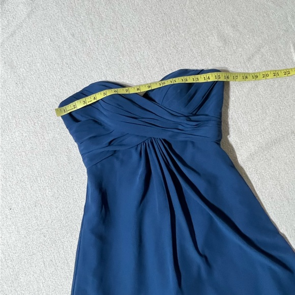 Venus Bridal Symphony of Venus Strapless Sweetheart Chiffon Teal Formal Dress - Picture 10 of 10